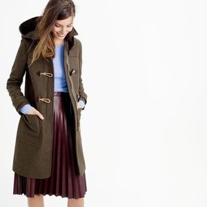 J. Crew wool melton toggle coat